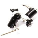 Rótula articulada para sujeción de paraguas o reflector y con espitas de 1/4" y 3/8" - EK02900 - 02
