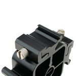 Rótula de estudio para sujeción de paraguas y zapata flash triple - EK02500 - 02